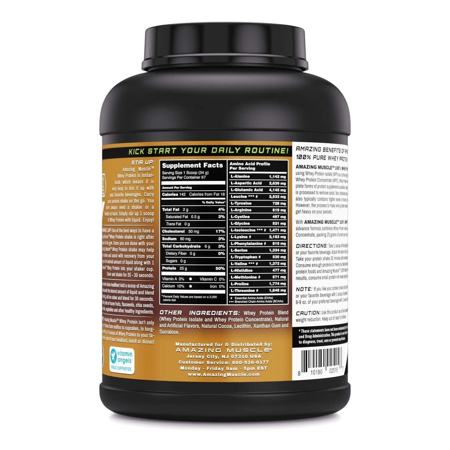 Amazing Muscle 100% Whey Protein Powder *Advanced Formula with Whey Protein Amazing NutritionBuy Supplements Australia
