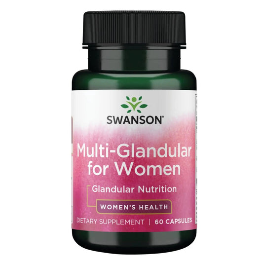 Swanson Multi-GLANDULAR for Women 60 Cap Swanson