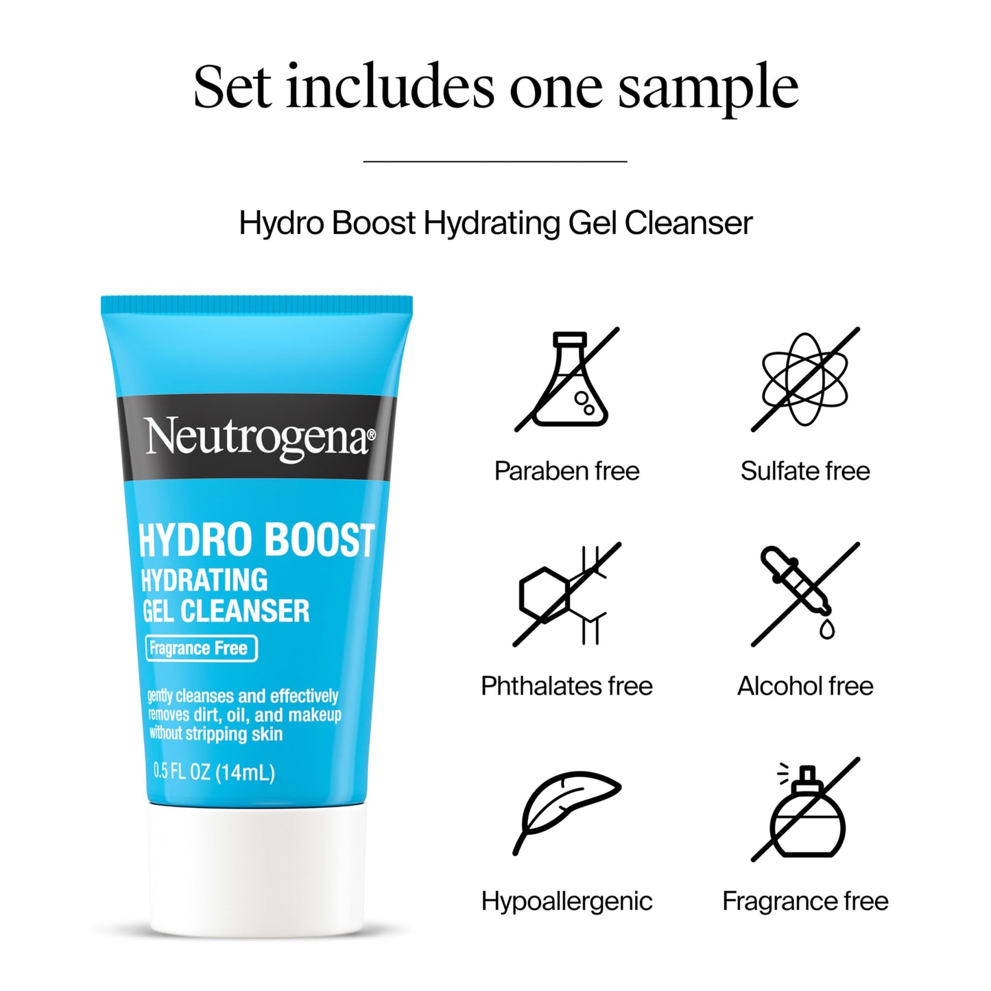 Neutrogena Hydro Boost Water Cream, 72 Hr Hydration for Normal/Extra Dry Skin, Fragrance Free, Face Moisturizer with Hyaluronic Acid, 1.7 oz