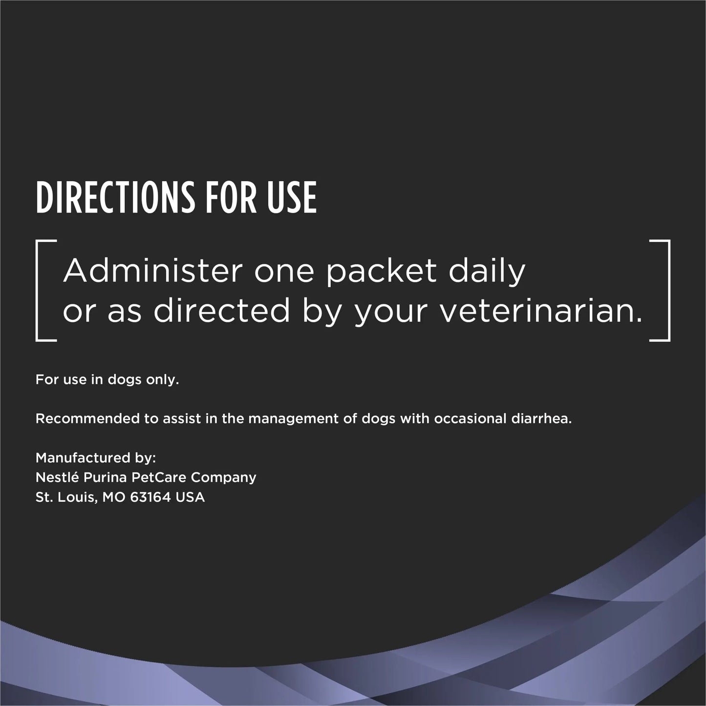 Purina Pro Plan Veterinary Supplements FortiFlora Daily Probiotics for Dogs, Helps Digestive Gut Health and Diarrhea - 30 ct. Box Pro Plan Veterinary DietsBuy Supplements Australia