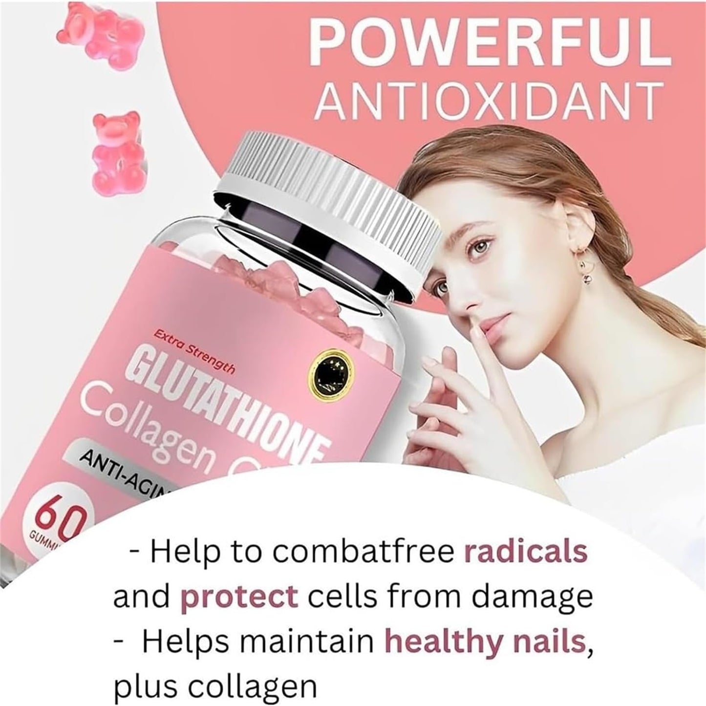 Caduola Glutathione Collagen Glow Gummies, Glutathione Collagen Glow Gummies CaduolaBuy Supplements Australia