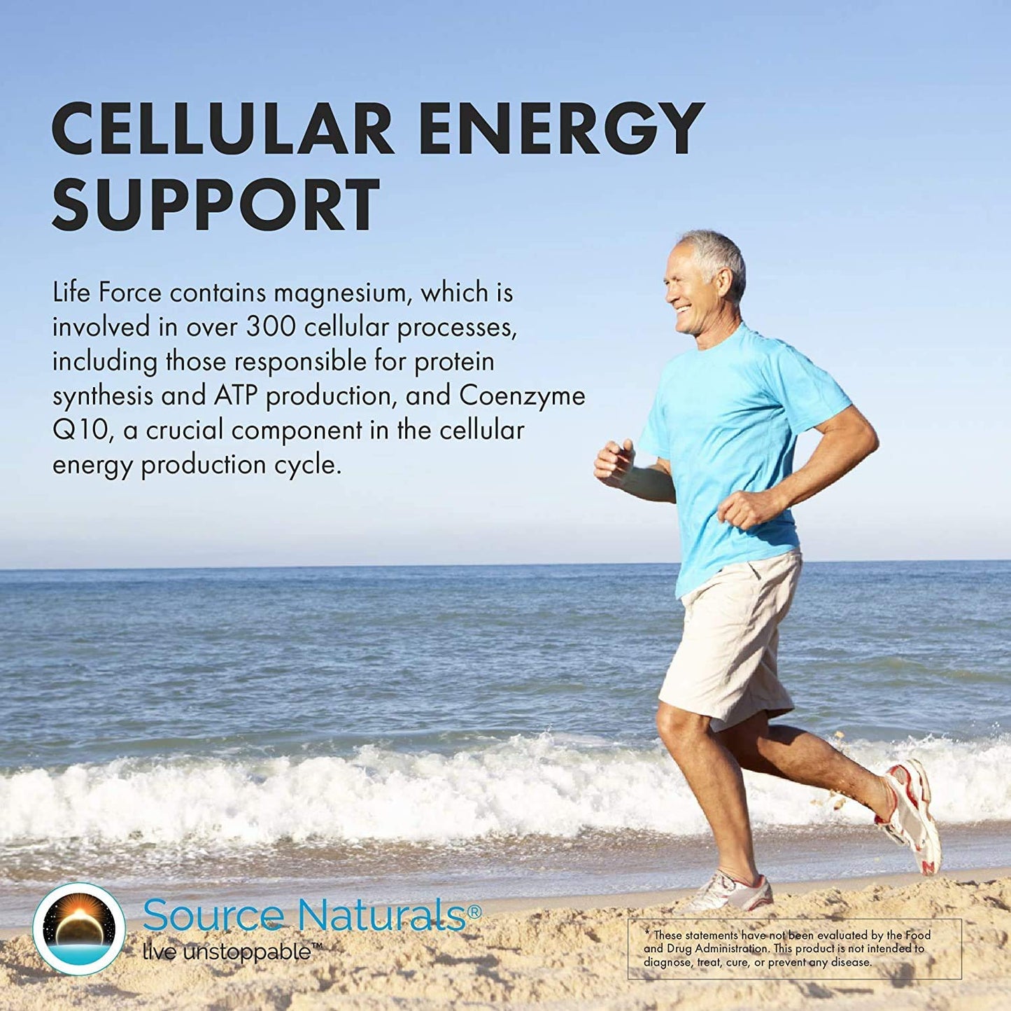 Source Naturals Life Force Multiple Iron Free Daily Multivitamin High Potency Essential Vitamins, Minerals, Antioxidants & Nutrients - Energy & Immune Boost* - 60 Capsules Source Naturals buy supplements Au