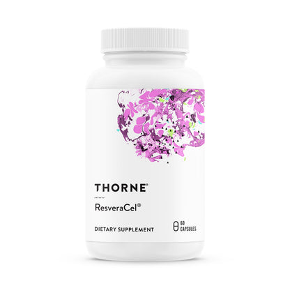 THORNE - ResveraCel - Nicotinamide Riboside with Quercetin Phytosome & Resveratrol - Support Healthy Aging, Methylation, Cellular Energy Production & Metabolism* - 30 Servings THORNEBuy Supplements Australia