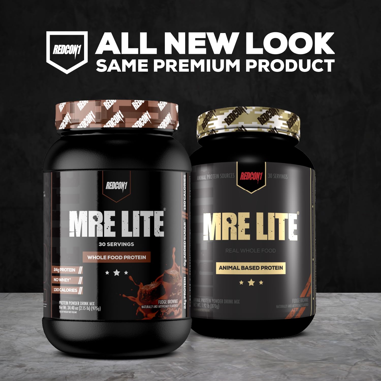 REDCON1 MRE Lite Whole Food Protein Powder, Peanut Butter Cookie - Low Carb & Whey REDCON1Buy Supplements Australia