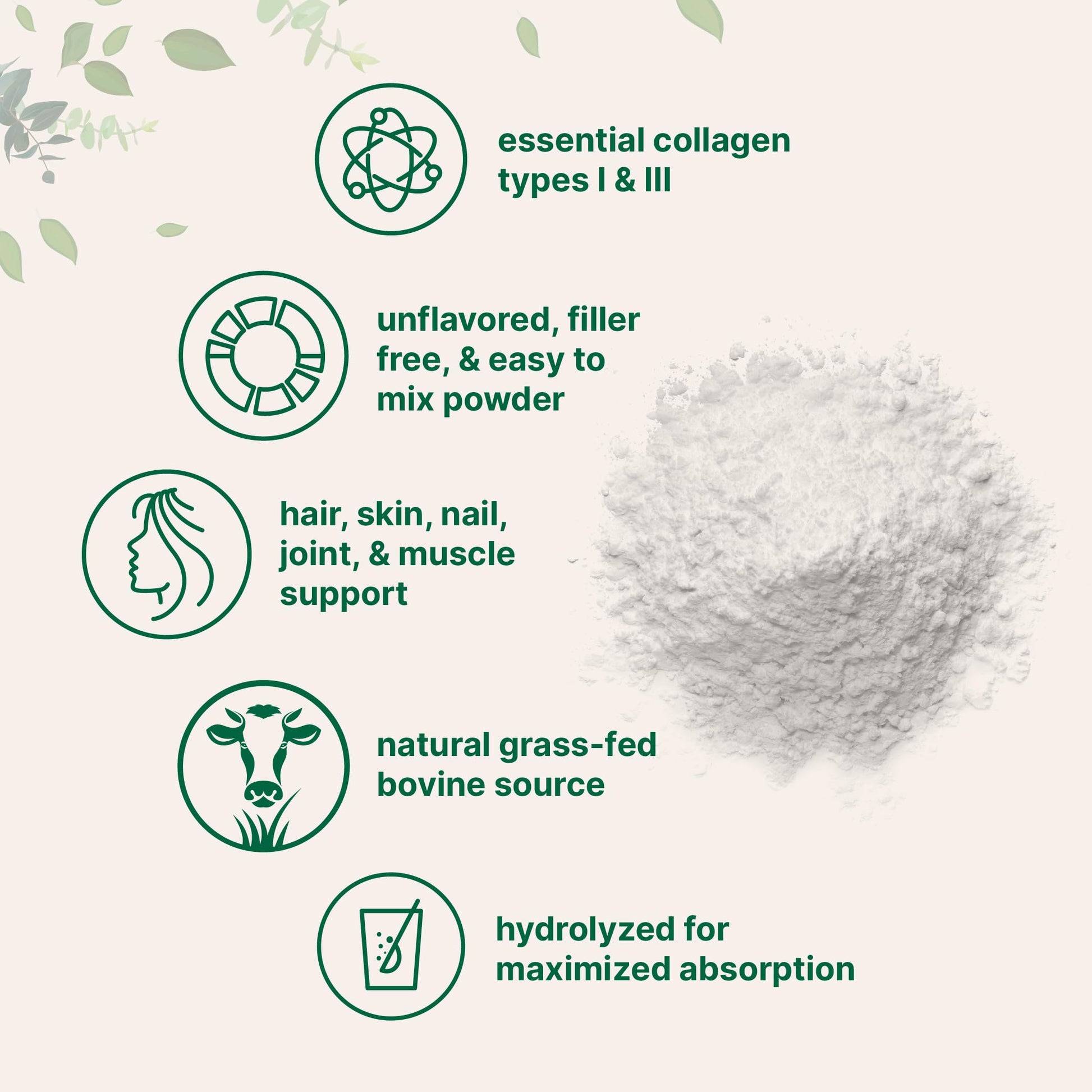 Micro Ingredients Hydrolyzed Collagen Peptides Powder, 1 lb | Type I & III Collagen for Women & Men | Unflavored Bovine Collagen Protein | Easy Dissolve, Paleo, Non-GMO Micro Ingredients buy supplements Au