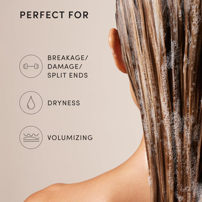 OUAI Fine Hair Shampoo Refill - Volumizing Shampoo for Fine Strands - Made with Biotin, Keratin & Chia Seed Oil - Strengthens, Nourishes & Thickens - Color-Safe & Sulfate Free Hair Care (32 Fl oz) OUAIBuy Supplements Australia