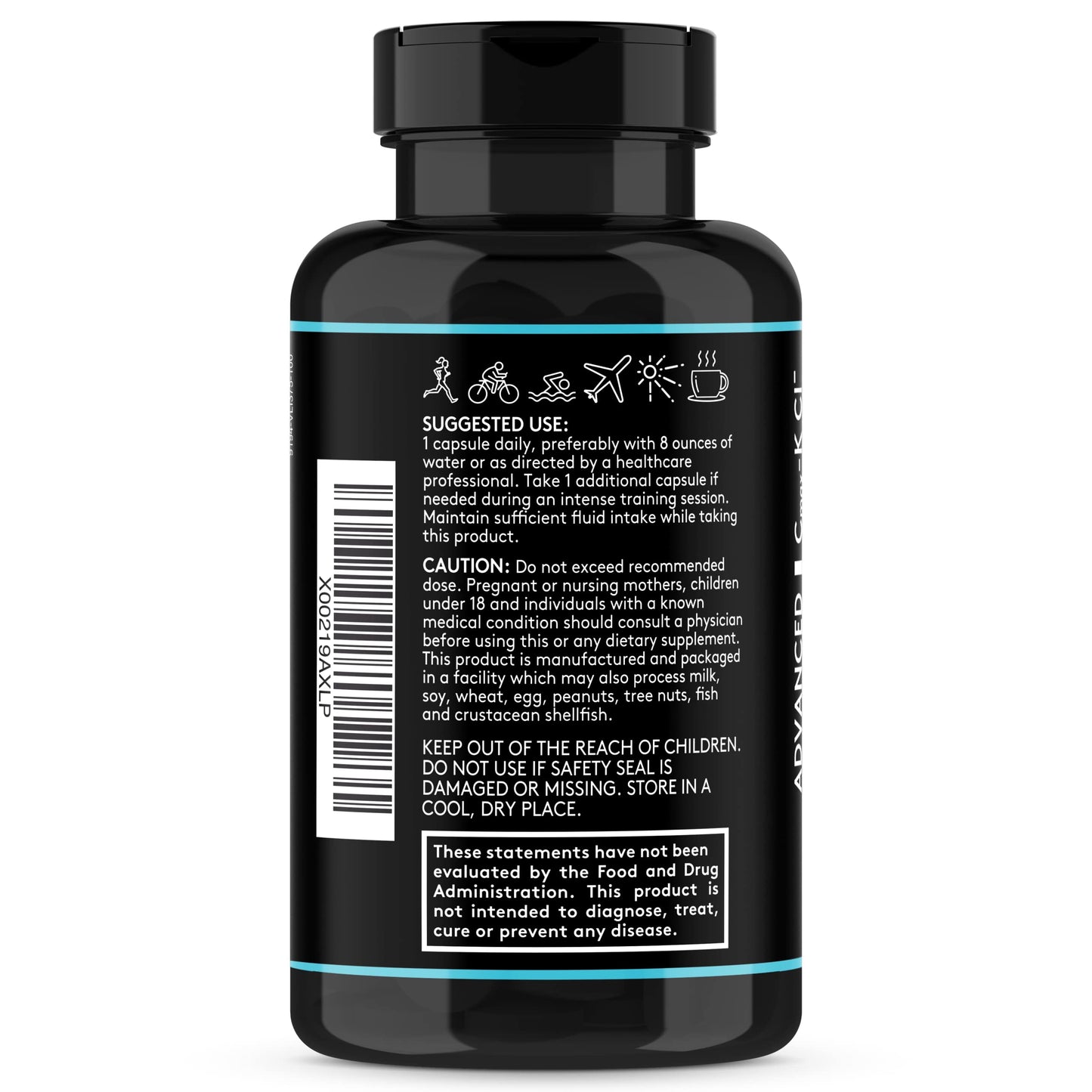 Complete Electrolyte Supplement Pills High Absorption | Cmax Potassium Chloride Magnesium Sodium Calcium Zinc | Boost Endurance Muscle Recovery Mental Focus | Salt Electrolytes Tablets | Keto Friendly Youth & TonicBuy Supplements Australia