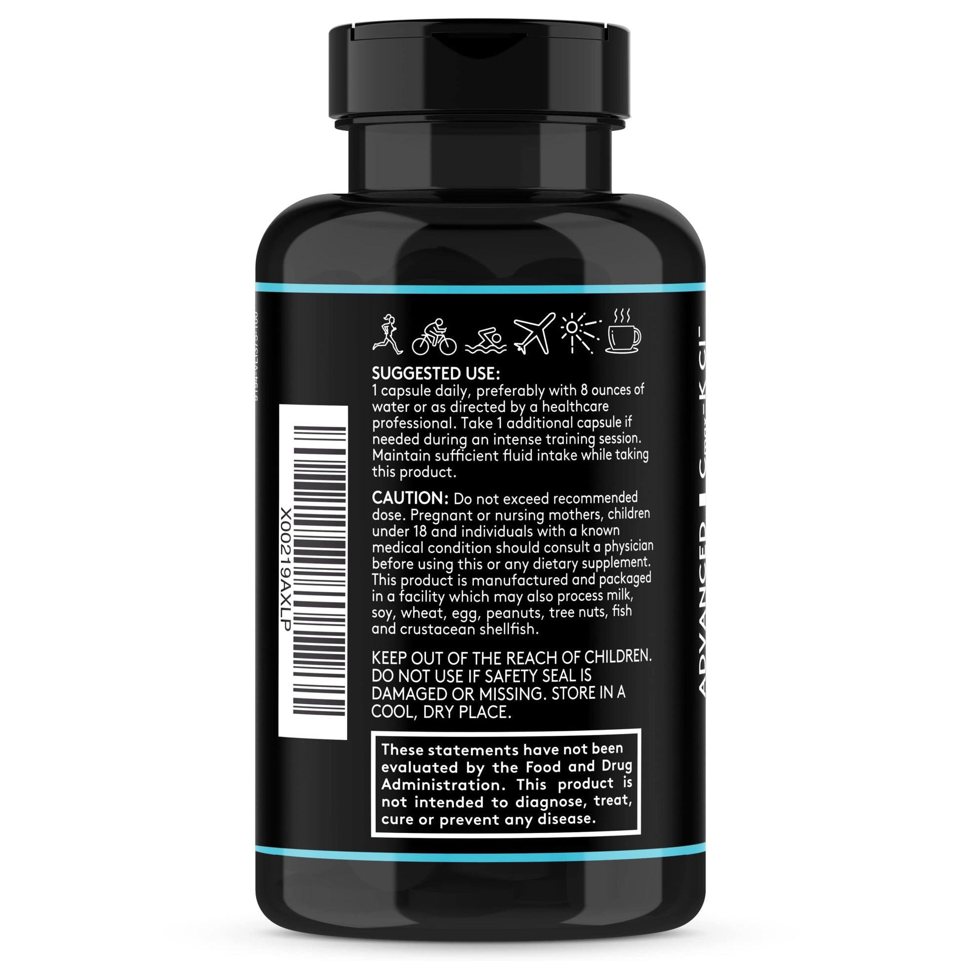 Complete Electrolyte Supplement Pills High Absorption | Cmax Potassium Chloride Magnesium Sodium Calcium Zinc | Boost Endurance Muscle Recovery Mental Focus | Salt Electrolytes Tablets | Keto Friendly Youth & TonicBuy Supplements Australia