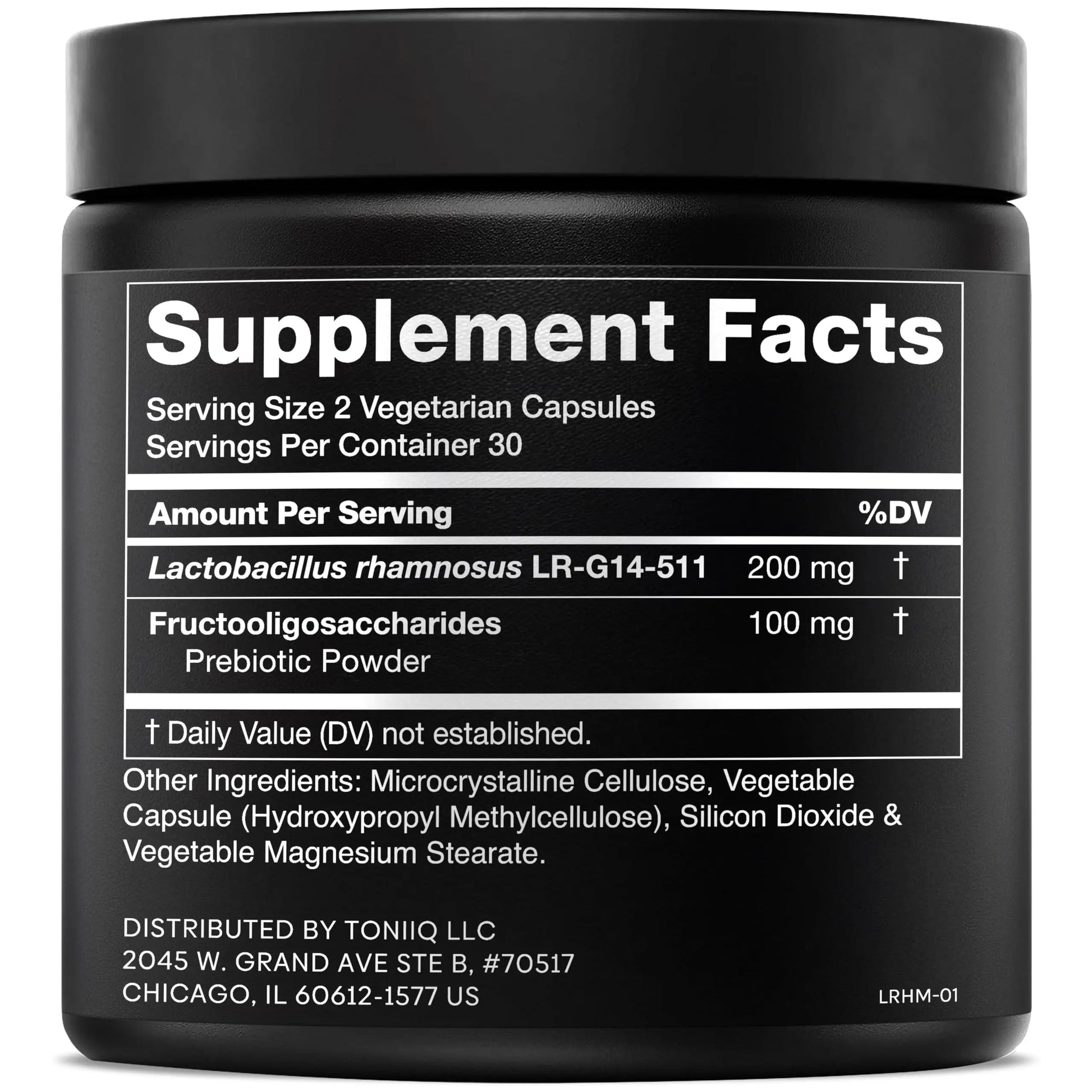 Toniiq Lactobacillus Rhamnosus – Ultra High Strength 100B CFU with Prebiotic FOS – Delayed Release Capsules – Third-Party Lab Tested – 60 Capsules Toniiq buy supplements Au