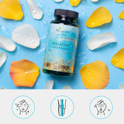 Vegavero Vegan Collagen Complex + Hyaluronic Acid | NO Additives | Vegan Collagen Powder Vollagen® VegaveroBuy Supplements Australia