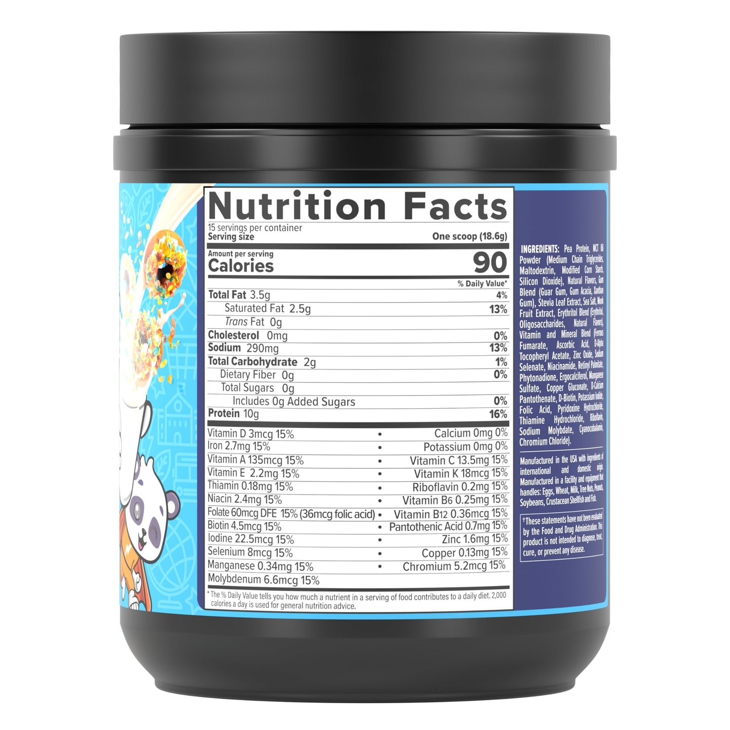 InnoSupps Fruity Donut Plant-Powered Protein for Kids: Essential Nutrients, Delicious InnoSuppsBuy Supplements Australia