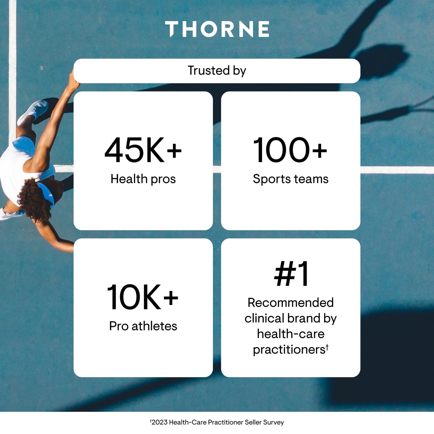 THORNE Creatine - Micronized Creatine Monohydrate Powder - Support for Muscles & Cognitive Function* - for Women & Men - Pineapple Orange - NSF Certified for Sport - 5 g per Serving - 60 Servings THORNEBuy Supplements Australia