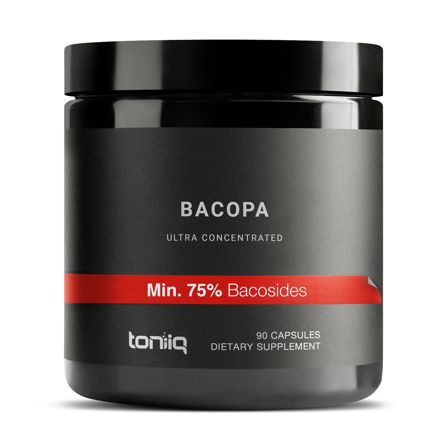 Toniiq Bacopa - Ultra High Potency 45:1 Extract with 75% Bacosides - Highly Concentrated - Third-Party Lab Tested - 90 Capsules Toniiq buy supplements Au
