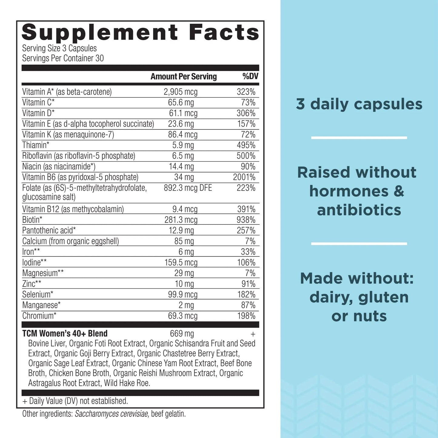 Ancient Nutrition Multivitamins for Men and Women, Age 40+ (90 Count) Ancient Nutrition