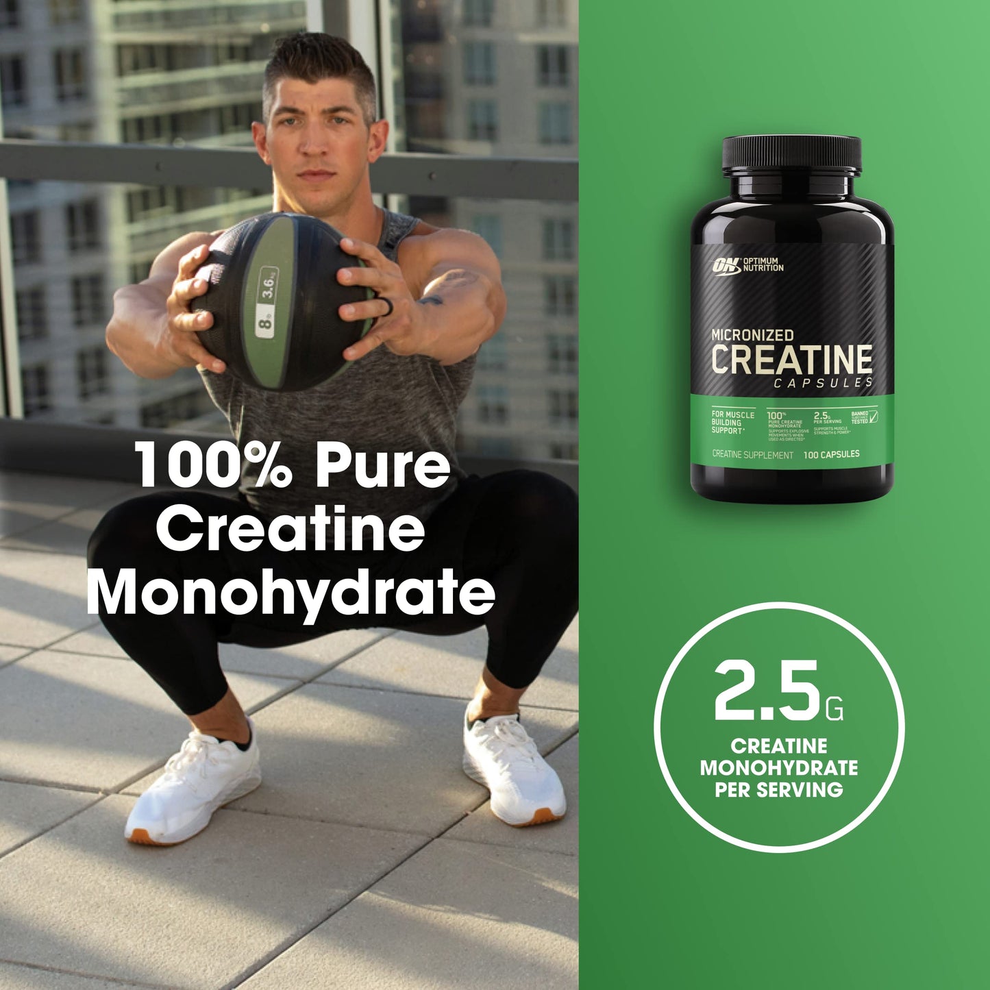 Optimum Nutrition Gold Standard 100% Whey Protein Powder, Vanilla Ice Cream & Microniz Optimum NutritionBuy Supplements Australia