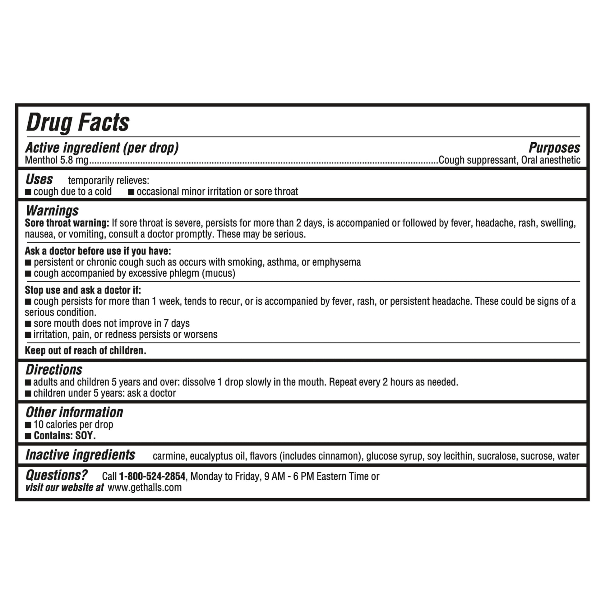 HALLS Cough and Throat Relief Cherry Cough Drops, Bulk Pack, 200 Drops HALLS buy supplements Au