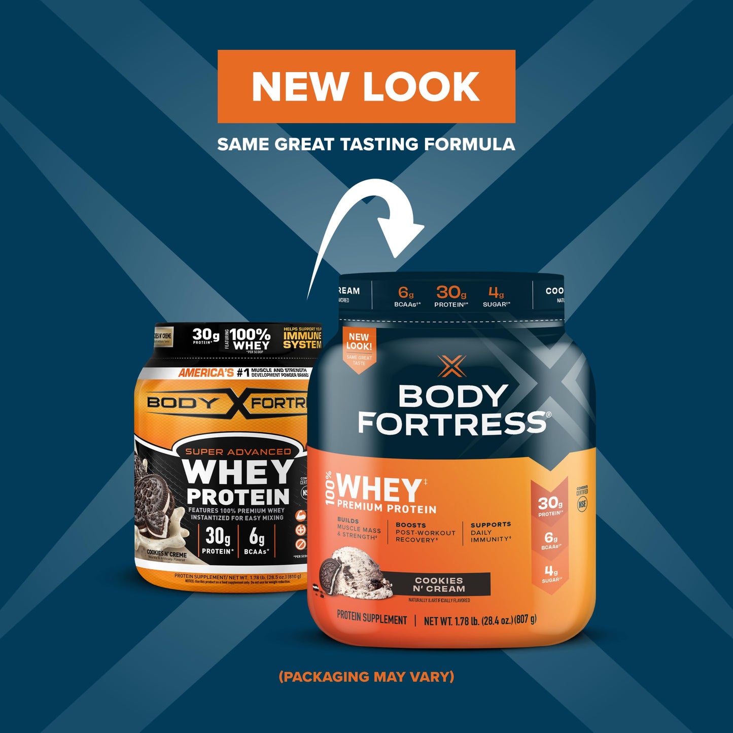 Body Fortress Super Advanced Isolate Protein Powder, Gluten Free, Vanilla Creme Flavored Body FortressBuy Supplements Australia