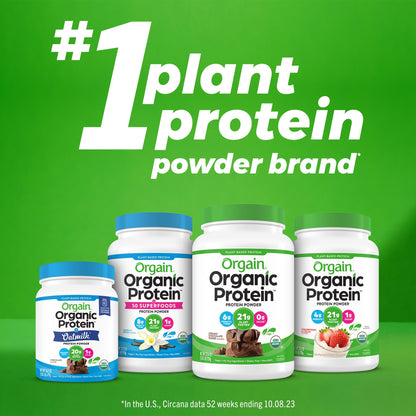 Orgain Organic Vegan Protein Powder + 50 Superfoods, Strawberries and Cream OrgainBuy Supplements Australia