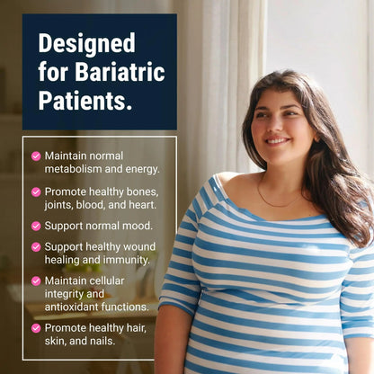 BariatricPal Multivitamin ONE 1 per Day! Bariatric Multivitamin Capsule Iron Free | Easy to Swallow Capsule | BariatricPal