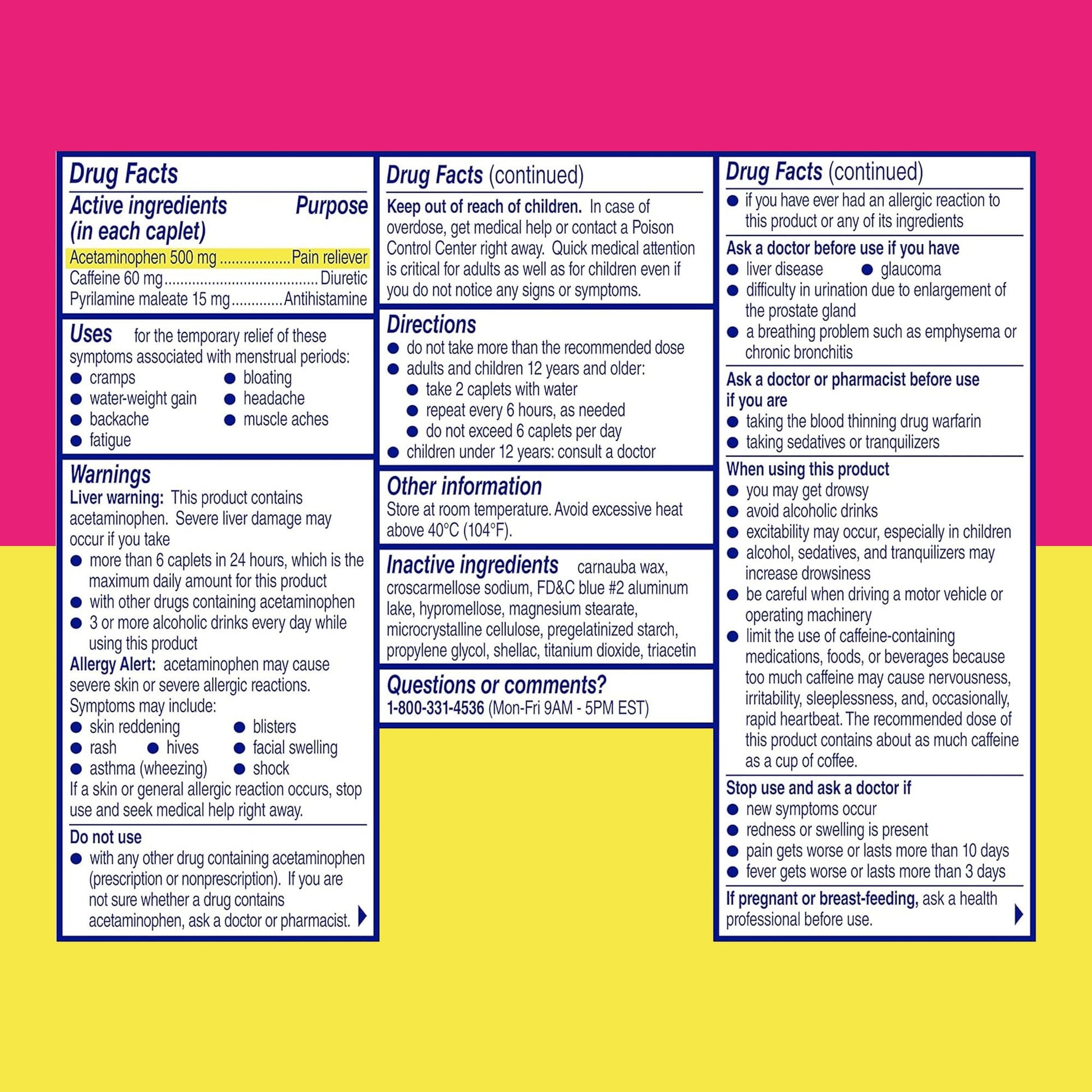 Midol Complete Menstrual Pain Relief Caplets, 40 Count - Provides Cramp, Headache, and Bloating Relief MidolBuy Supplements Australia