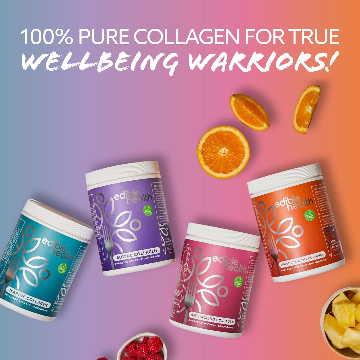 High Protein Edible Health Anti-Ageing Protein Powder, Regenerative Collagen Supplements Edible HealthBuy Supplements Australia