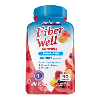 Vitafusion Fiber Well Sugar Free Fiber Supplement & Womens Multivitamin Gummies VitafusionBuy Supplements Australia