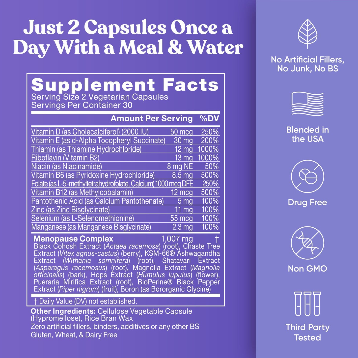 Staying Cool Menopause Supplements for Women – Hormonal Hot Flash Relief, Weight Support, & Night Sweats – Vitex Chaste Tree & Black Cohosh – 60 Vegetarian Soft Capsules Eu NaturalBuy Supplements Australia