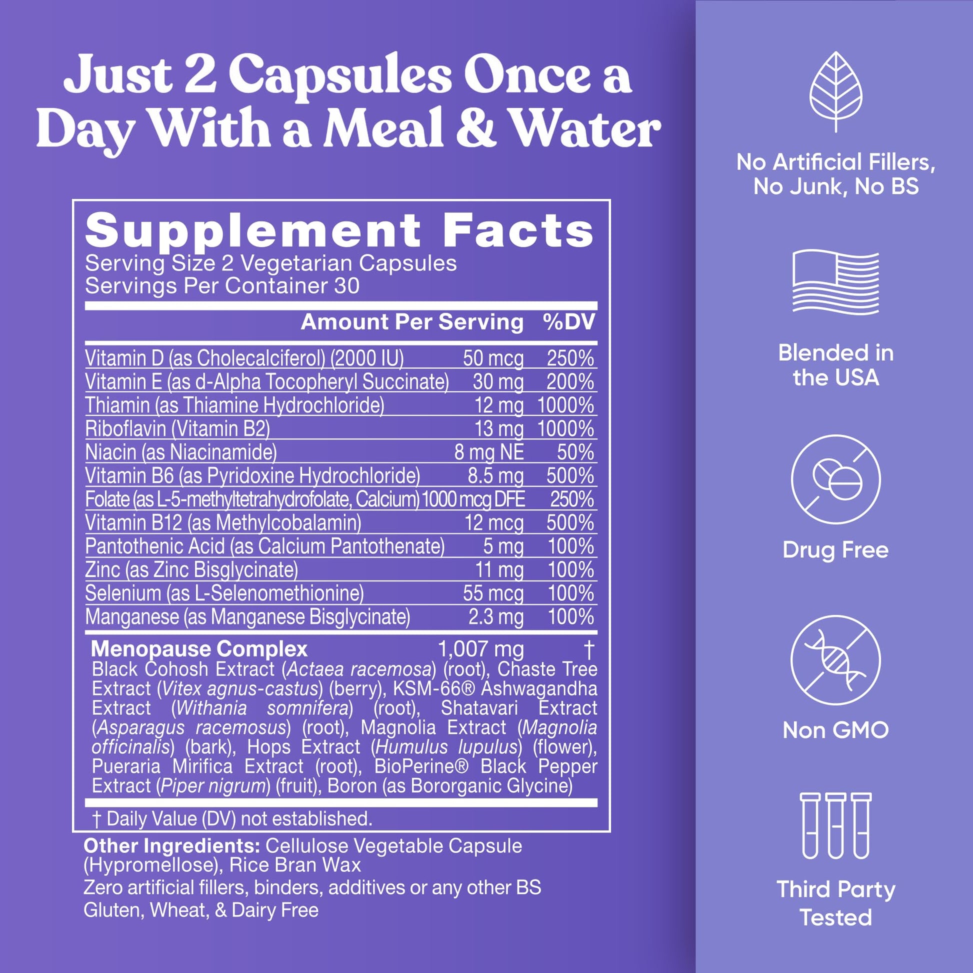Staying Cool Menopause Supplements for Women – Hormonal Hot Flash Relief, Weight Support, & Night Sweats – Vitex Chaste Tree & Black Cohosh – 60 Vegetarian Soft Capsules Eu NaturalBuy Supplements Australia