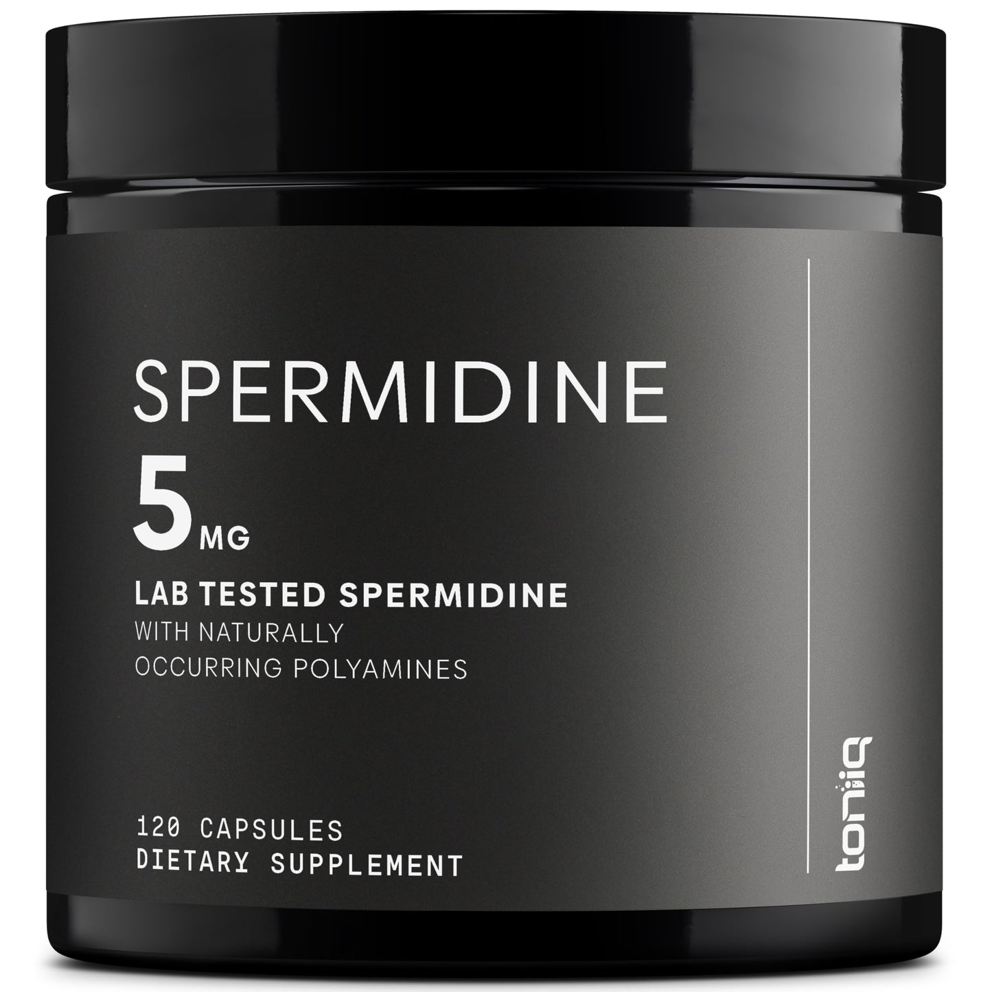 Toniiq Ultra Concentrated 500mg Spermidine Supplements for Men and Women - Non-Synthetic Spermidine Standardized to No Less Than 1% - 5mg per Serving Rice Germ Extract Toniiq buy supplements Au