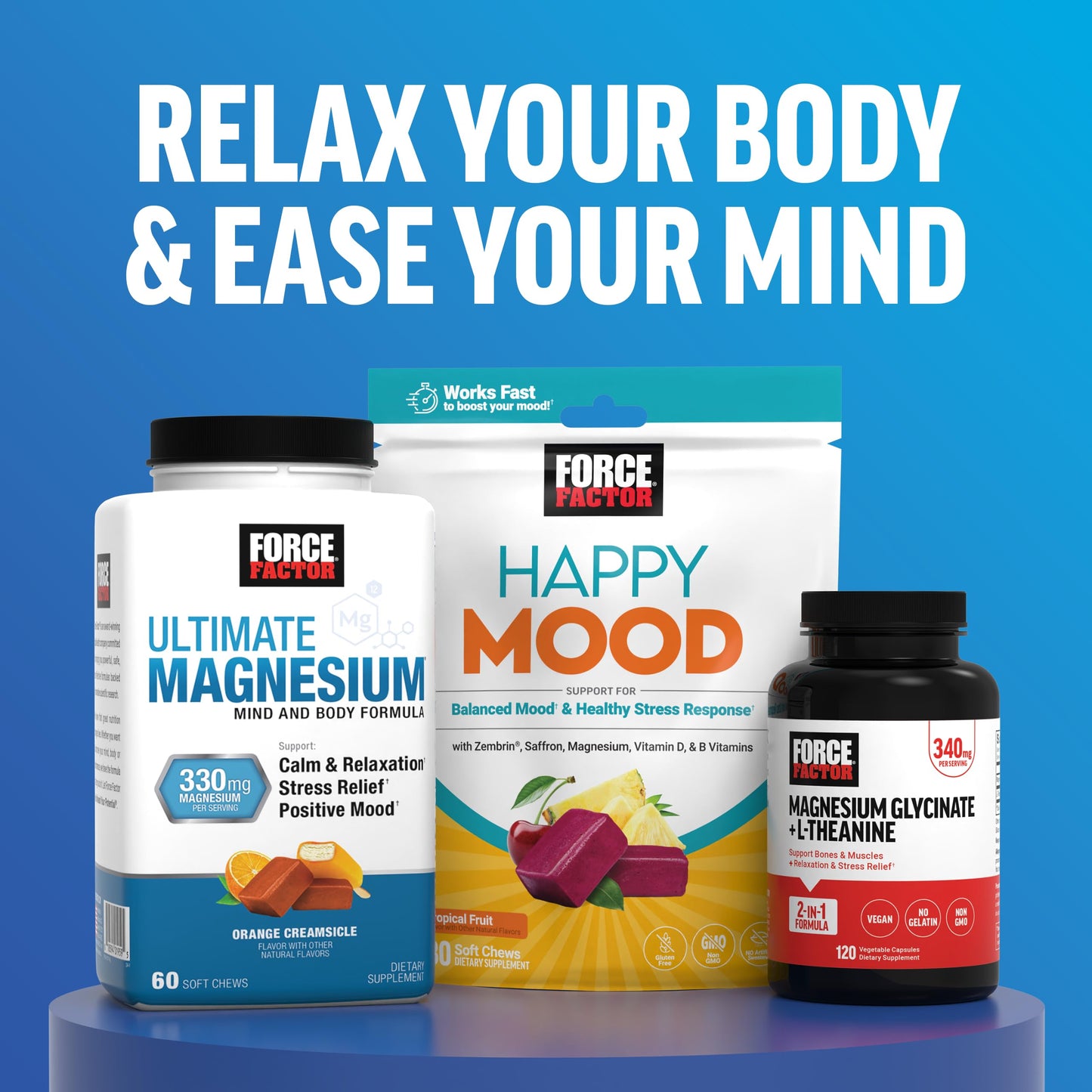 Force Factor Amazing Ashwa Complete Calm Support with KSM-66 Ashwagandha, Like Ashwangandha Gummies to Promote Calm & Relaxation with Magnesium & L-Theanine,