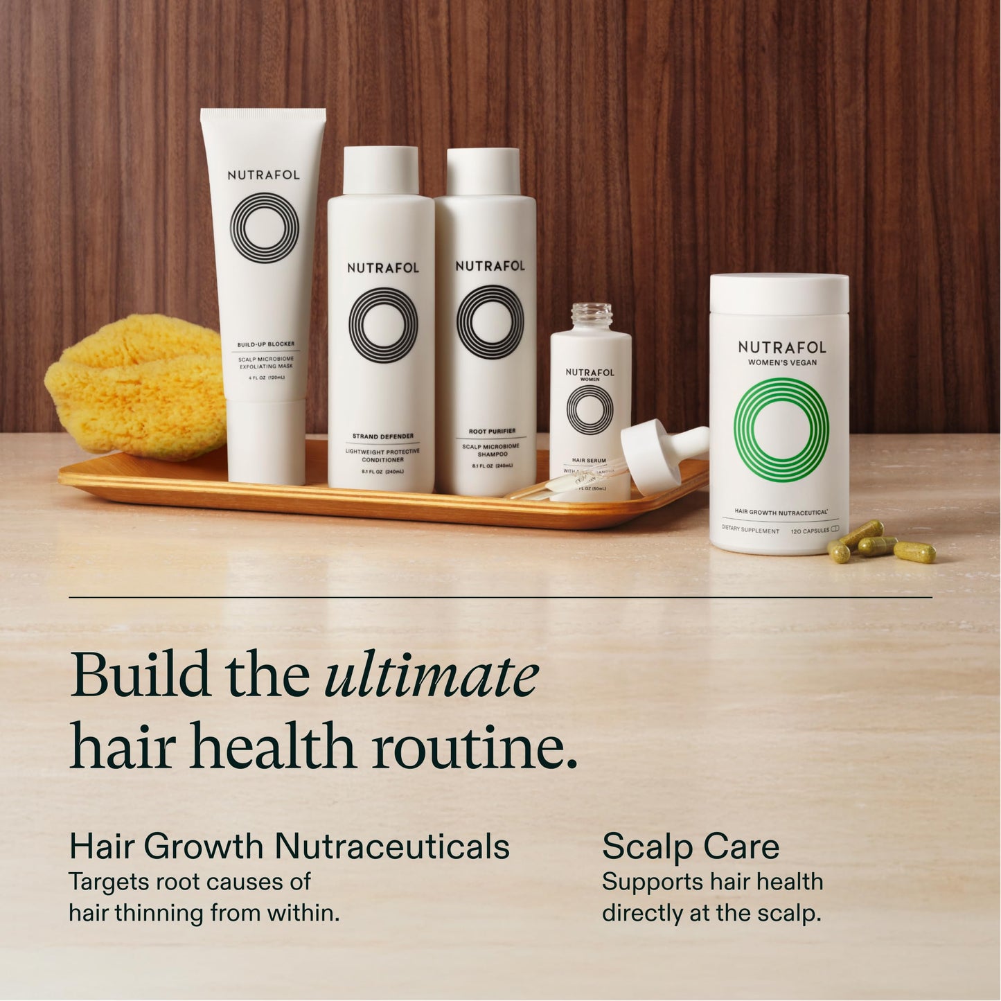 Nutrafol Shampoo, Cleanse and Hydrate Hair and Scalp, Improves Hair Volume, Strength and Texture, Physician-formulated for Thinning Hair, Color Safe, Sulfate Free - 8.1 Fl Oz Bottle NutrafolBuy Supplements Australia