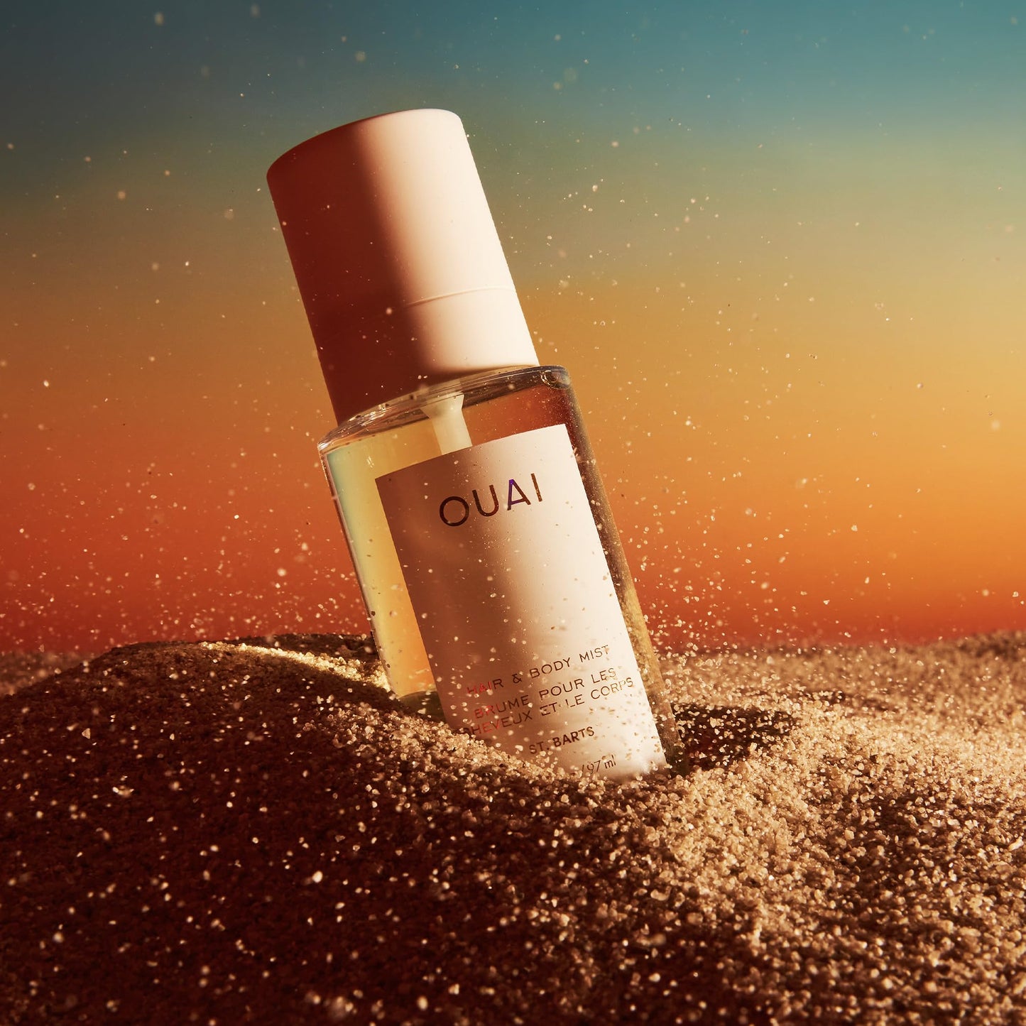 OUAI St. Barts Hair and Body Mist - Tropical-Scented Hair Perfume and Body Spray - Notes of Dragonfruit, Orange Blossom, Tuberose & Musk (8 Fl Oz) OUAIBuy Supplements Australia