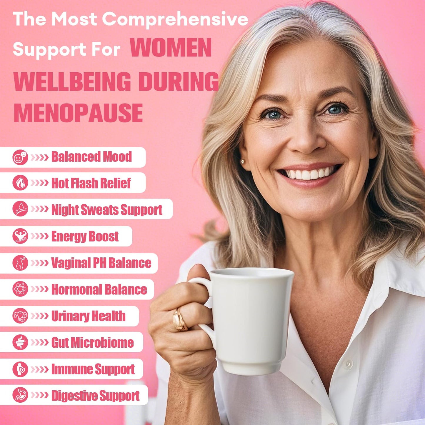 40-in-1 Menopause Supplements for Women, Multibenefit & Complete Black Cohosh for Hot Flashes, Night Sweats & Hormone Balance, w/ Probiotics, DIM, Vitex, Dong Quai, Red Clover and More, 120 Vegan Caps TotariaBuy Supplements Australia