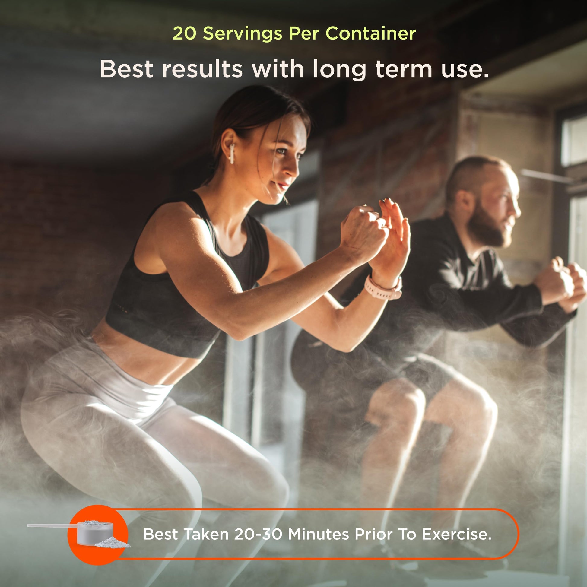 The Genius Brand Genius Pre - Clean Pre-Workout Powder for Energy, Focus & Fitness Support - No Artificial Flavors, Preservatives, or Proprietary Blends - Non-GMO - 20 Servings - Sour Cherry The Genius BrandBuy Supplements Australia