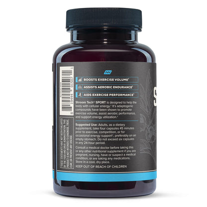 Onnit Shroom TECH Sport (84ct) | All Natural Pre-Workout Supplement with Ashwagandha ONNITBuy Supplements Australia