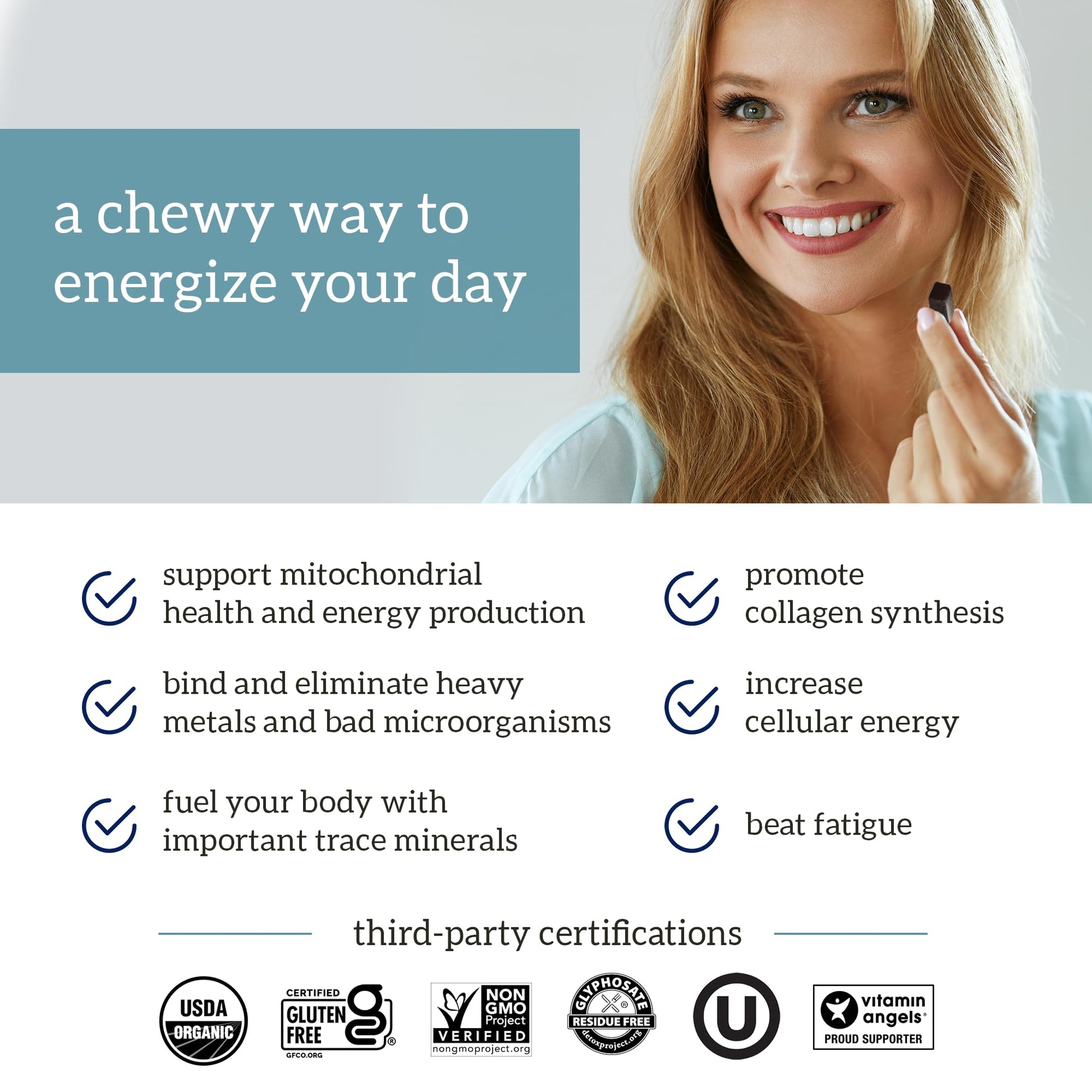Organifi - Shilajit Gummies - Supports Natural Energy and Strength - Vanilla Cinnamon OrganifiBuy Supplements Australia