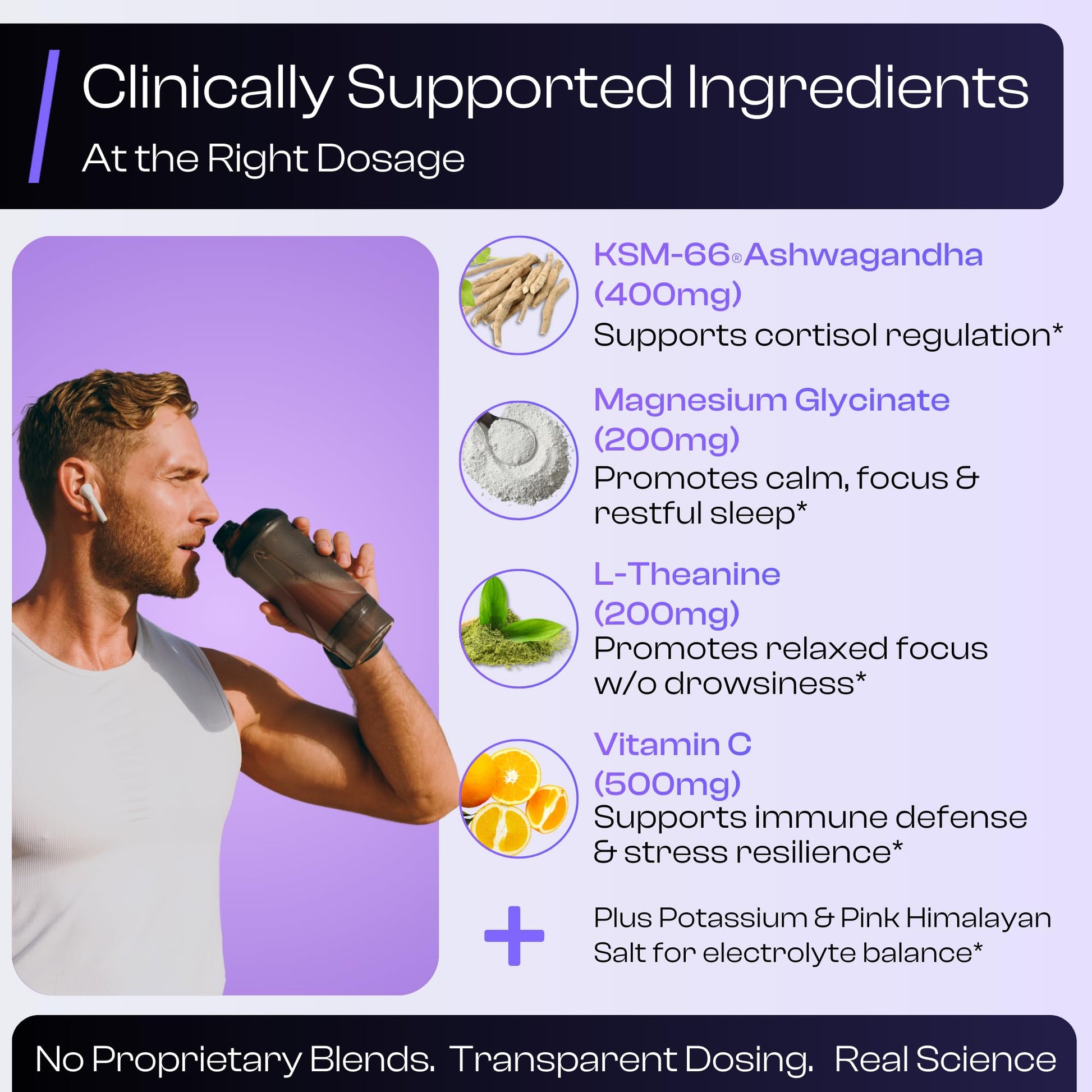 NutraVōs Vitalix – Cortisol Reducer & Adaptogen Drink Mix with Ashwagandha KSM 66, Magnesium Glycinate 200mg, L-Theanine 200mg, Vitamin C 500mg & Electrolytes – Raspberry Lemonade – 30 Servings NutraVōsBuy Supplements Australia