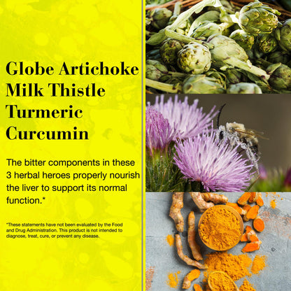 NEW NORDIC Active Liver 30-Day Supply, Daily Liver Supplement, Milk Thistle, Artichoke & Turmeric, 30 Tablets (Pack of 1)