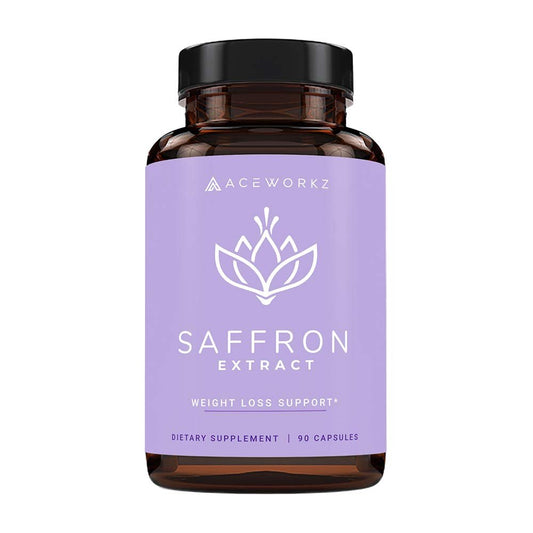 ACEWORKZ 100% Pure Saffron Extract - Appetite Suppressant for Weight Loss - Metabolis - NutriGlobal
