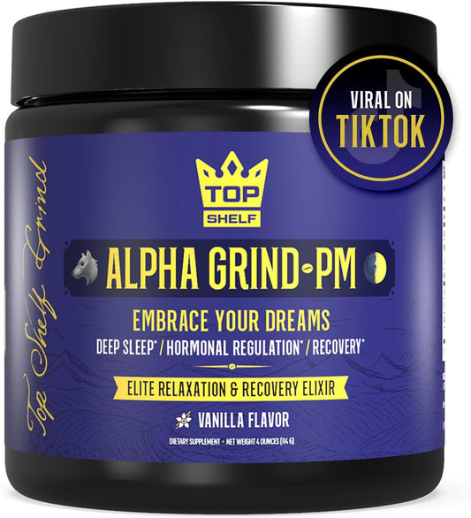 Advanced Sleep Supplement for Men, Nootropic Night Time Burner & Anabolic Recovery - NutriGlobal