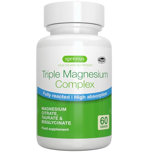 Advanced Triple Magnesium Complex, 2000mg Glycinate, Citrate & Taurate, Clean Label - NutriGlobal