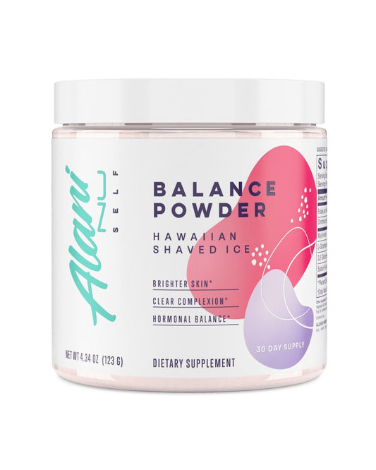 Alani Nu Balance Powder Hawaiian Shaved ICE | Supplement for Women | Hormonal Supp - NutriGlobal