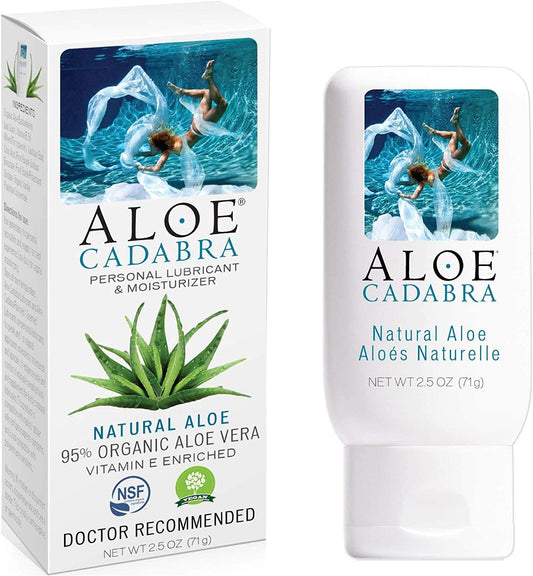 Aloe Cadabra Organic Water Based Personal Lubricant and Natural Vaginal - NutriGlobal