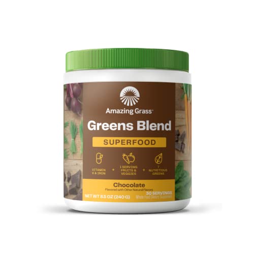 Amazing Grass Greens Blend Superfood: Super Greens Smoothie Mix - NutriGlobal