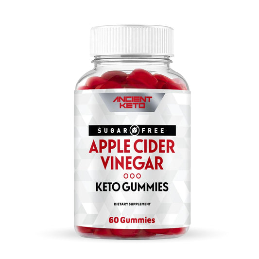 Ancient Keto Sugar Free Keto ACV Gummies, Apple Cider Vinegar Gummy - NutriGlobal