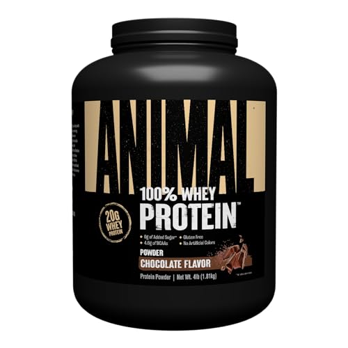 Animal 100% Whey Protein Powder – Whey Blend for Pre- or Post-Workout, Recovery - NutriGlobal
