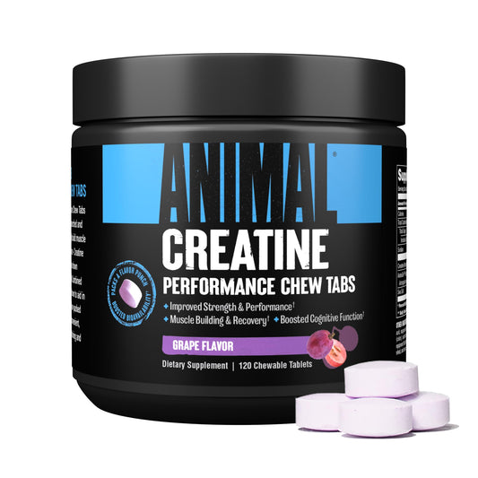 Animal Creatine Chews Tablets - Enhanced Creatine Monohydrate with AstraGin - NutriGlobal