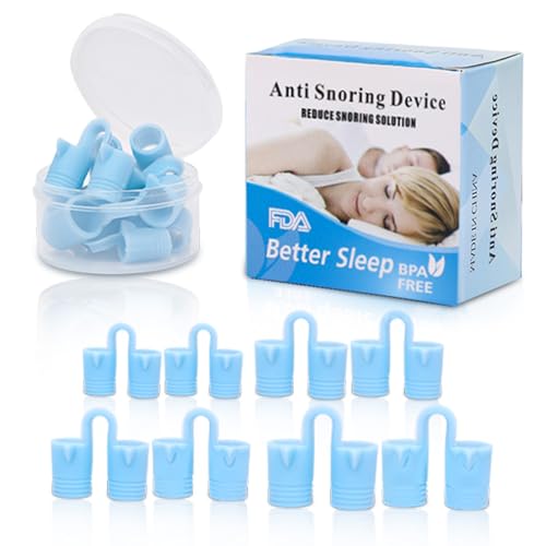 Anti Snoring Devices: Nose Dilator-Expert-Recommended 8-Piece Set - NutriGlobal
