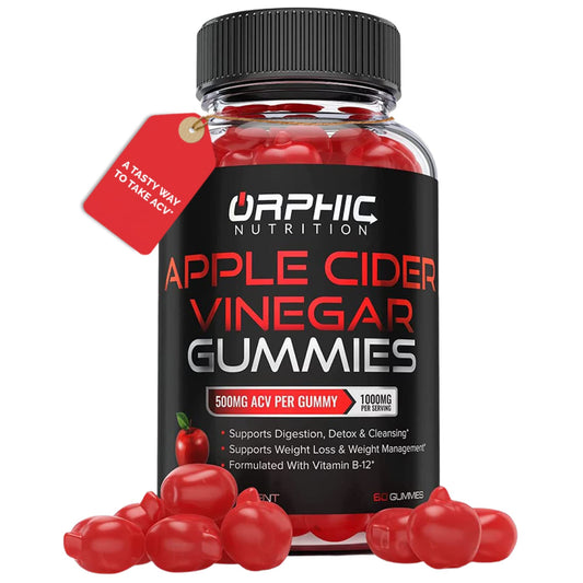 Apple Cider Vinegar Gummies - 1000mg - Formulated to Support Weight - NutriGlobal