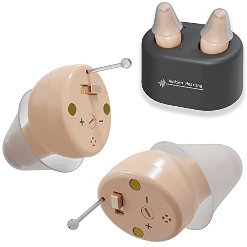 Audien ATOM Rechargeable Hearing Amplifier to Aid and Assist Hearing - NutriGlobal